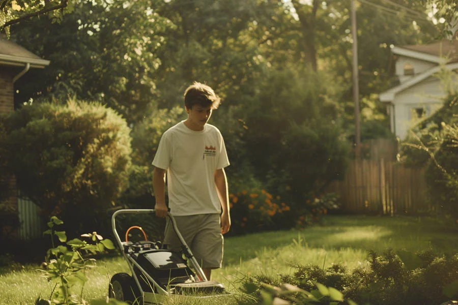best battery mower